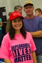 Trump Supporter Wears Deplorable Lives Matter shirt